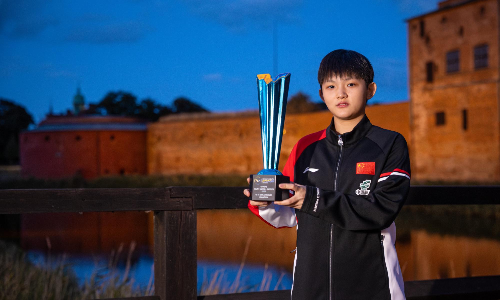 九游体育-恭喜!中国女乒又一13岁小魔王崛起:新版孙颖莎又萌又能打